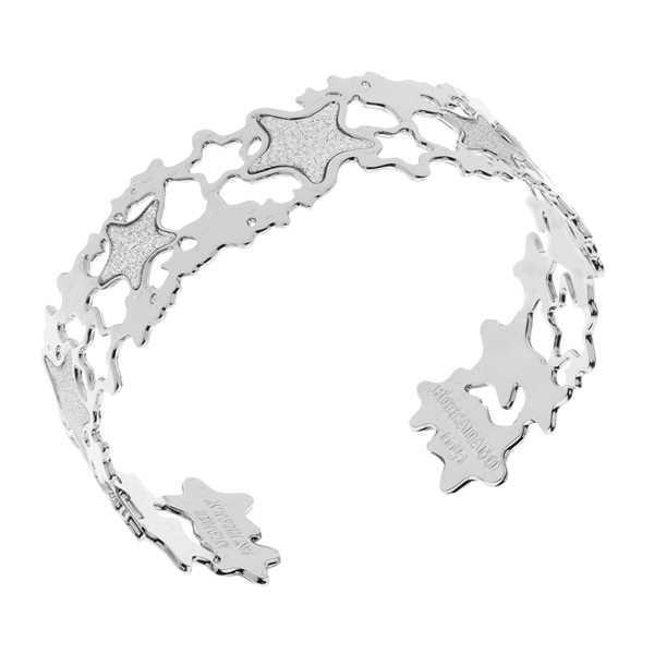 boccadamo brazalete rígido rodiado con estrellas de purpurina - foto 2